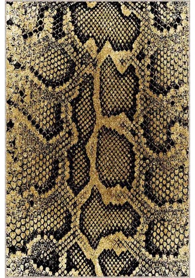 Gold Crocodile Kaymaz Taban Makinede Yıkanabilir Halı Rv233n11