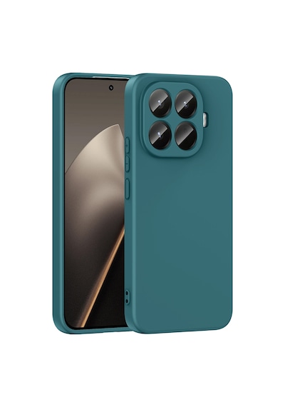 Xiaomi 15t Pro Kılıf Yumuşak Silikon Kamera Korumalı Lansman Pazarplus Lila