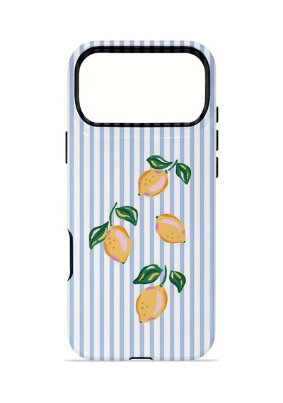 Apple iPhone Uyumlu 17 Pro Vorian Çift Katmanlı Magsafe Kılıf Mini Lemon Riviera