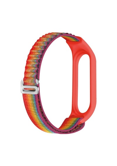 Xiaomi Mi Band 3/4/ 5/6 Ve Band 7 İle Uyumlu Akıllı Bileklik Kaliteli Yedek Saat Kordonu Çift Katmanlı Kumaş