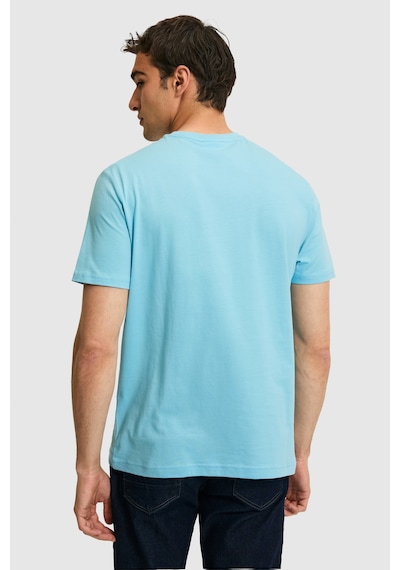 U.s. Polo Assn. Erkek Aqua Tişört Basic 50326953-vr007