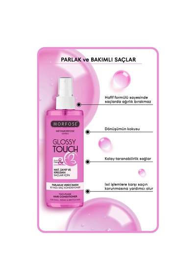 Metamorfose Parlaklık Verici Bakım İki Fazlı Saç Kondisyoneri 200 Ml