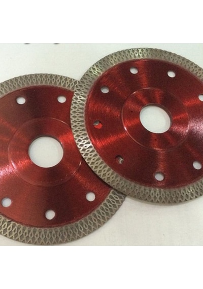 Hassas Kesim Turbo Elmas Seramik Fayans Kesici 115 Mm Çapraz Diş