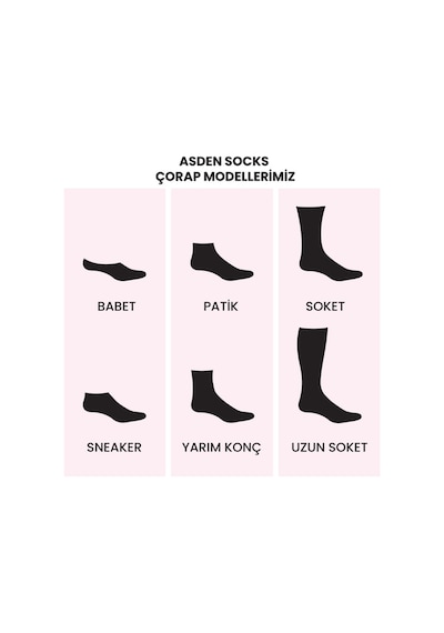 Asden Bambu Erkek Patik Çorap Lacivert 12'li, Dikişsiz, Soft Yıkamalı