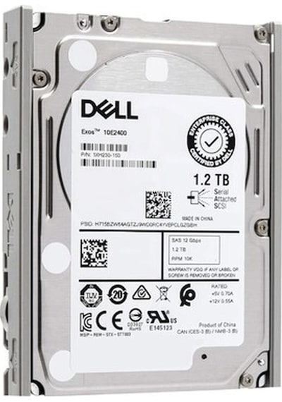 Dell Exos 10e2400 2.5" 1.2tb Sas 10000rpm Sata Harddisk