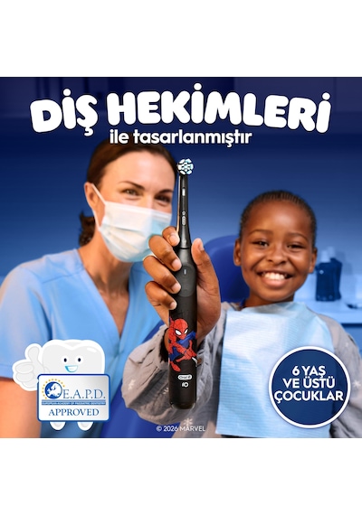Oral-b İo Çocuk 6+ Marvel Spiderman Şarjlı Diş Fırçası