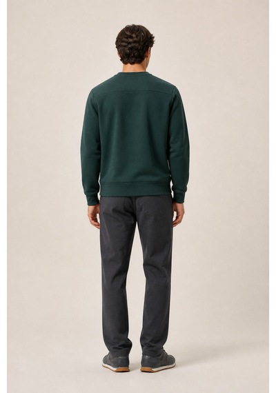 Redline Takes Bisiklet Yaka Kışlık Regular Fit Sweatshirt Nefti