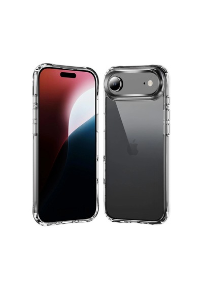 Apple iPhone Uyumlu, 17 Air Lüx Şeffaf Silikon - Şeffaf
