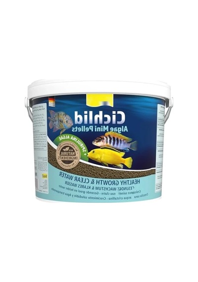 10 Litre Kapasiteli Cichlid Yem Ürünü