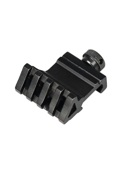 Taktik 45 Derece Açı Ofset Yan Adaptörü Rts 20mm Picatinny Ray Lisinya Siyah