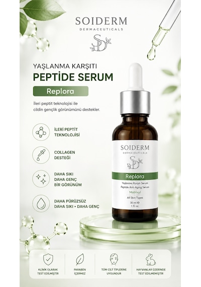 Soiderm Replora Matrixyl Yaşlanma Karşıtı Serum 30 ML