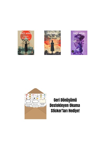 Gölgede Kırk Derece + İçimden Kuşlar Göçüyor + Mor + Okuma Sticker'ları