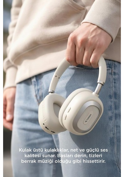 Torima HD70 Bluetooth Kulaklık Kulak Üstü Kablosuz Kulaklık