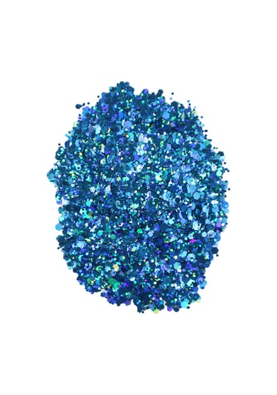 Glitter Sim Epoksi Süsleme Aksesuarı 5 Gr Mavi Standart