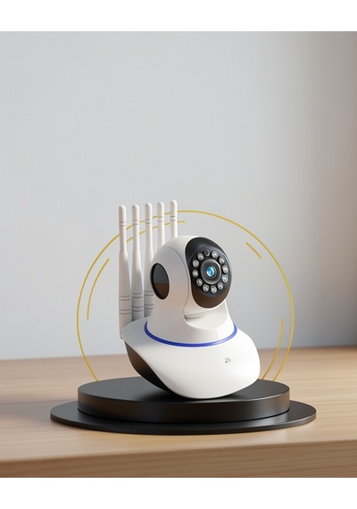 Wifi Kamera, Gece Görüşlü Sensörlü, Telefondan Takip Edilebilir