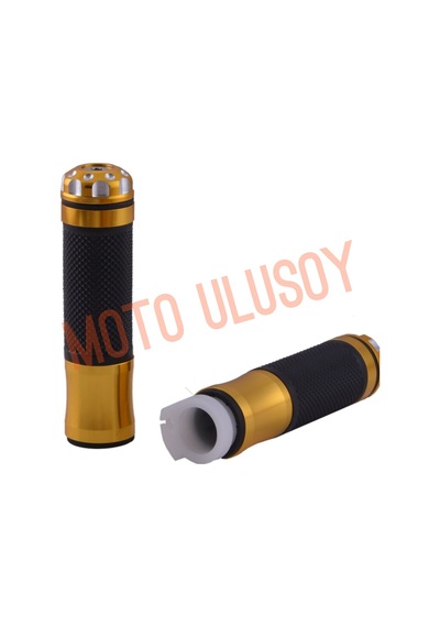 Motosiklet Elcik Takımı Modifiye Sarı 22mm Gidonlar İçin Tek Gaz Telli