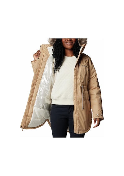 Columbia Suttle Mountain Iı Mid Insulated Kadın Mont-7352 Kahverengi
