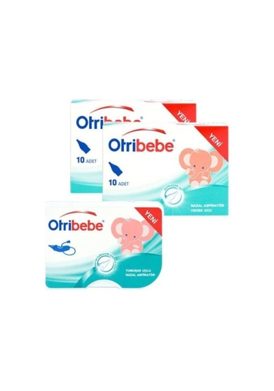 Otribebe Otrıbebe Nazal Aspiratör + 2 Paket 10'Lu Yedek Uç Otribebe Yedek Uç +