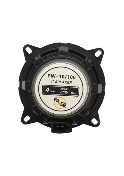 Powermaster Pw-10/100 4 Ohm 80 Watt 10 Cm Tekli Oto Hoparlör