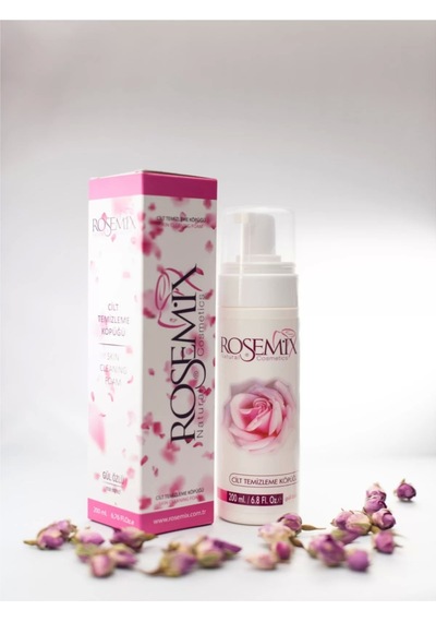 Rosemix Gül Özlü Cilt Temizleme Köpüğü 200 ML