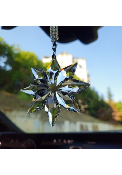 Kristal Araba Dikiz Aynası Süsü K-style Dikiz Aynası Süsü Araba Hediyesi-cam Kristal Kullanımı Yasal Ürün