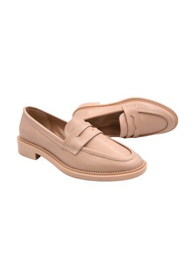 Park Moda Termo Kaymaz Taban Loafer Günlük Kadın Ayakkabı Nut Nut