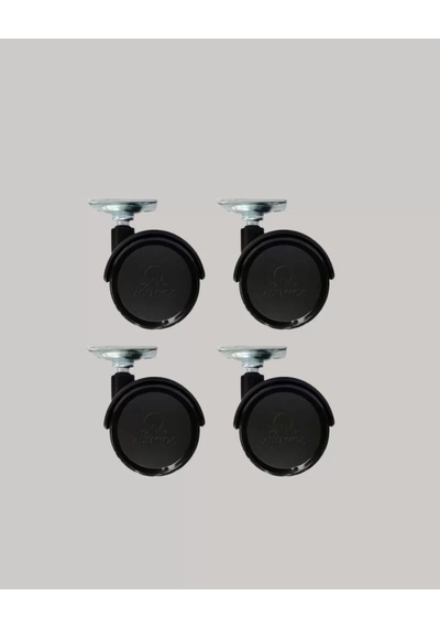 Home Kilitsiz Mini Tekerlek Ayak 4 Cm 4 Lü Set Kolay Montaj Çok Renkli