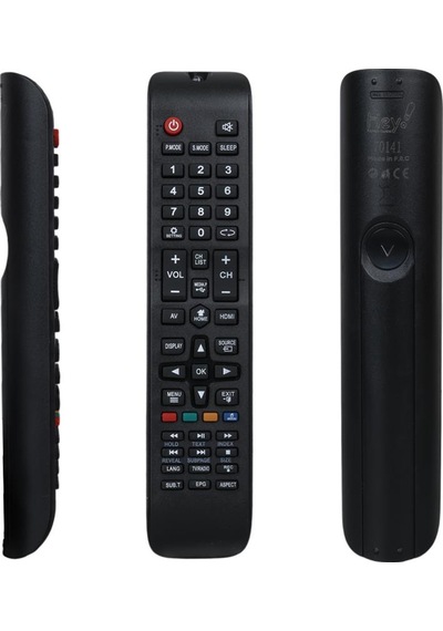 Hey Küçük Kalıp Dijitsu Uyumlu Rose Technobox Atv-232 55sh Lcd Led Tv Kumanda