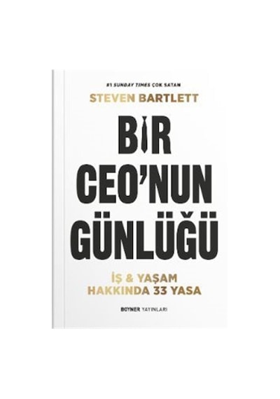 Bir Ceo'nun Günlüğü / Steve Bartlett