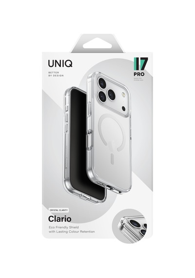 Apple Uyumlu iPhone 17 Pro Kılıf Clario Geri Dönüşüm Doğaya Duyarlı Materyal Kapak Çift Katman Magsafe Özellikli Şeffaf Apple Uyumlu iPhone 17 Pro Kılıf Clario Geri Dönüşüm Doğaya Duyarlı Materyal Kapak Çift Katman Magsafe Özellikli Şeffaf