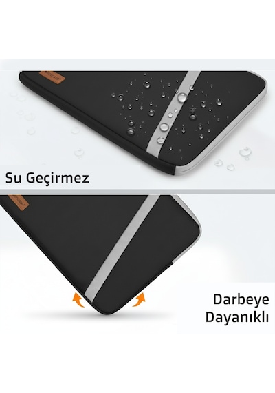 Microcase Çok Amaçlı Notebook Ve Tabletler İçin Sleeve Tipi 10-11 İnch Çanta Al5538 Laptop Çantası