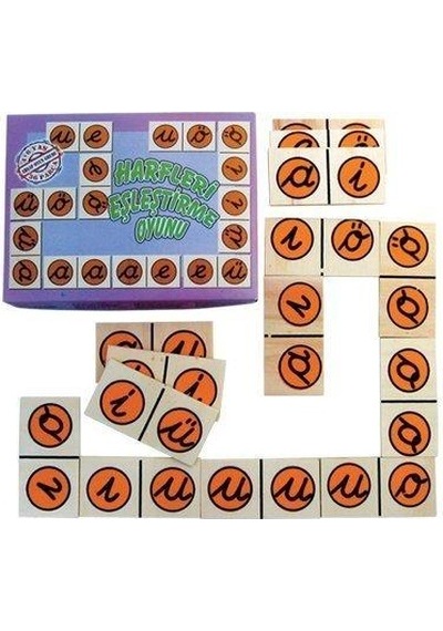 Harfleri Eşleştirme Oyunu (domino)