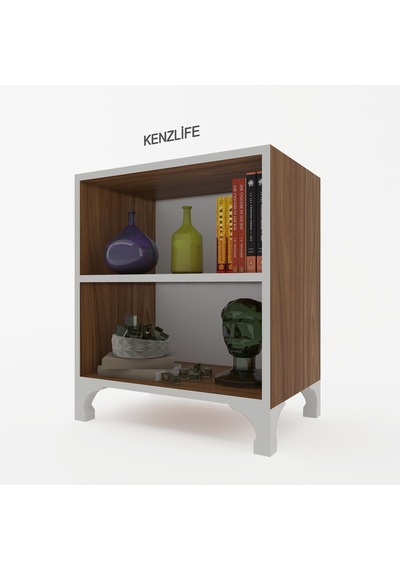 Kenzlife Kitaplık Tuğçe 048x060x020 Cvz Ayaklı Mutfak Dolabı Bany
