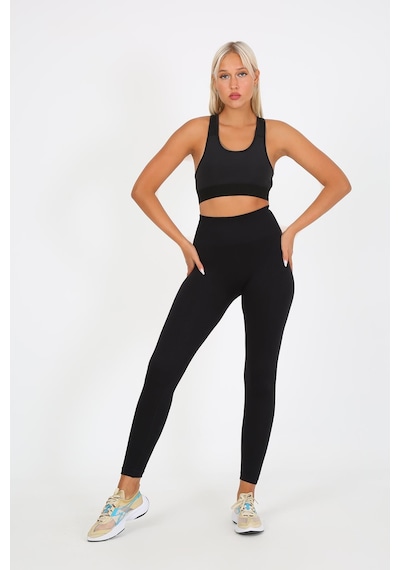 Aurafit 4036 Seamless Dikişsiz Push Up Toparlayıcı Yüksek Bel Uzu