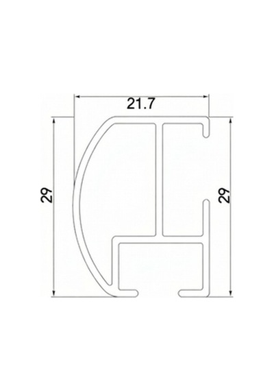 Beyaz Dekoratif Ray Alüminyum Tek Kanallı Dekoratif Metal Perde Kornişi - Tekli Dekoratif Korniş Beyaz300cm - 858381665 Beyaz300cm