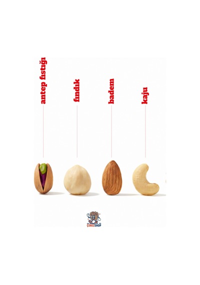 Lüks Karışık Kuruyemiş - 1 Kg Dev Paket 1 KG