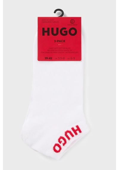 Hugo Erkek Çorap 50516405 100 Beyaz-kırmızı Beyaz-kırmızı