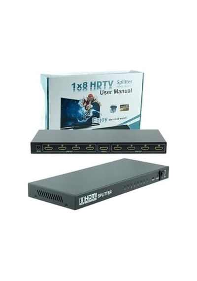 3C Monte Lua 1 Giriş 8 Çıkış Port 1080p Fhd Hdmı Dağıtıcı Splitter 8li Çoklayıcı