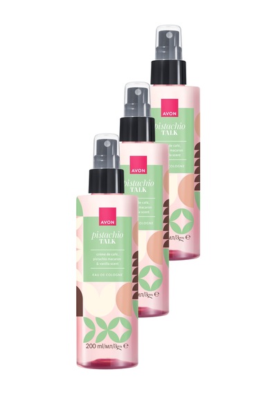 Pistachio Talk Kolonya 200 Ml. Edc Üçlü Paket