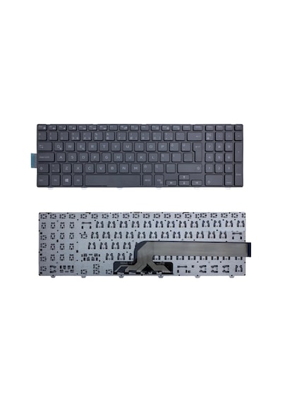 Notebook Klavye - Siyah-ışıksız - Inspiron 15 5558, 5559, 5566, 5576, 5577, 5748, 5749, 5755, Ttyfja00, W21w81c, O8xn93, Og7p48, Okpp2c, On3pxd, Gzxc0f2, J48nl72 Muadili İle Uyumlu De-019