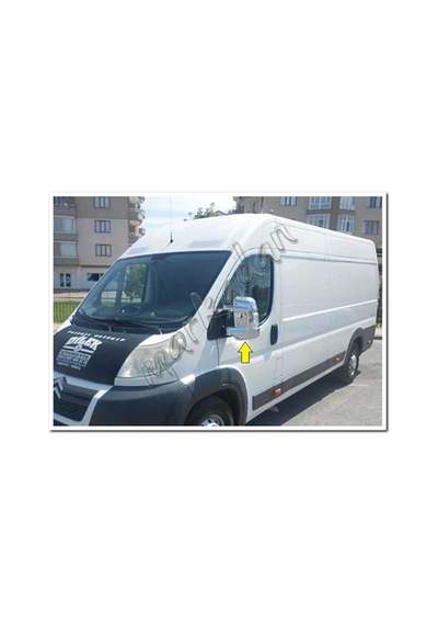 Woc Chrome Citroen Jumper Krom Ayna Kapağı 2006 Sonrası 2 Parça A