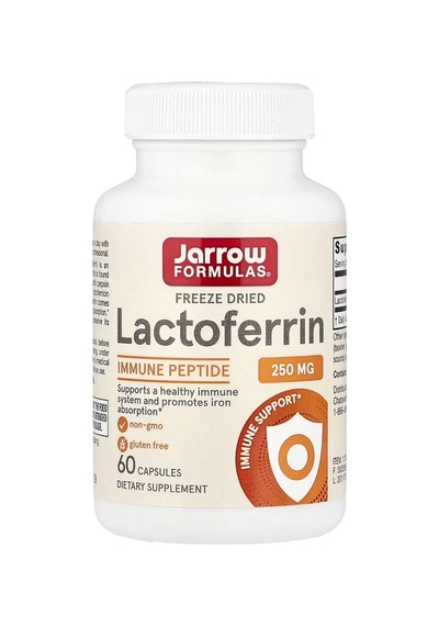 Lactoferrin 250 Mg 60 Capsules - Non Gmo - Gluten Free