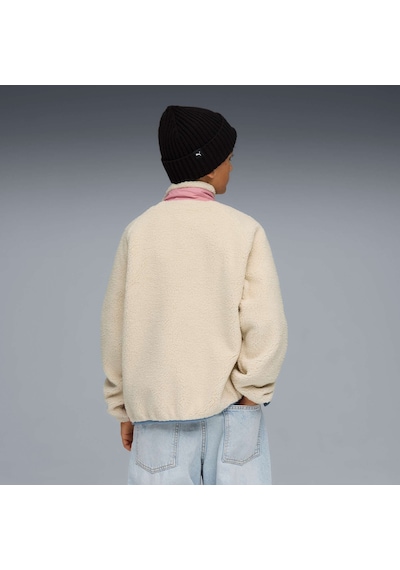 Puma Hybrıd Sherpa Genç Ceket 688405 87 Beyaz