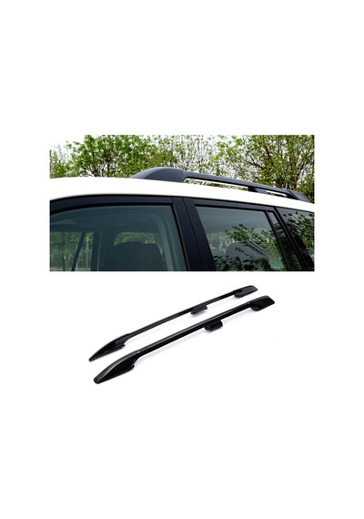 Toyota Prado Uyumlu Fj 150 Tavan Çıtası 2010 2017 Oem Style Black Siyah