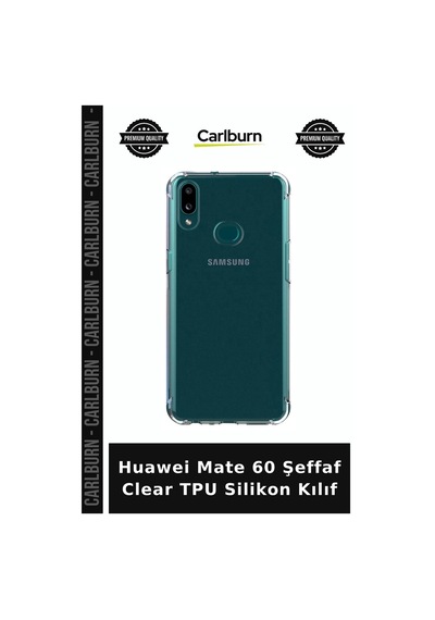 Huawei Mate 60 Şeffaf Clear Tpu Silikon Kılıf Teknoloji Cep Telefonu Akıllı çok renkli