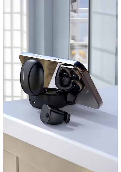 Bluetooth Selfie Yüzüğü Kamera Kumandası Tiktok Reels Kaydırma Beğeni Telefon Standlı