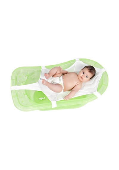 Bebek Havlu Banyo Filesi Beyaz