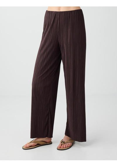 Jimmy Key Jimmy Key Kahverengi Normal Bel Pliseli Pantolon 6sw187571800