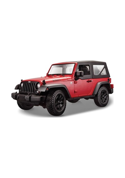 Maisto 2014 Jeep Wrangler 1-18 Model Araba S-e Kırmızı