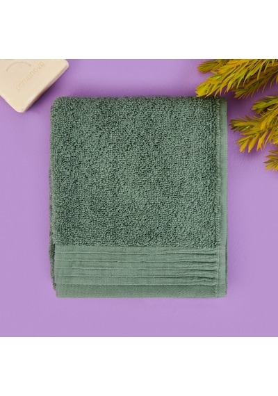 Soft Kadife Ayak Havlusu - Antrasit - 50x70 Cm Renkli